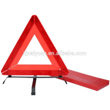Triângulo de advertência do refletor vermelho